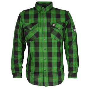 เสื้อเชิ้ตผ้าฟลานเนลสำหรับผู้ชาย แห้งเร็ว กันลม สำหรับขี่มอเตอร์ไซค์ แบบ OEM ป้องกันได้ ขนาดสั่งทำ - Product Image 2