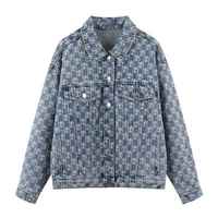 Veste en jean pour homme de qualité supérieure personnalisée avec impression laser de luxe, 100% coton, vêtements pour homme, vestes en jean pour homme