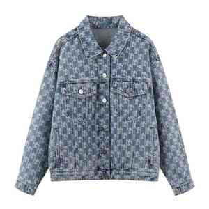 Chaqueta Vaquera de Algodón 100% Personalizada de Alta Calidad con Impresión Láser de Lujo, Ropa para Hombre, Chaquetas Vaqueras para Hombre - Product Image 1