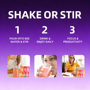 Miscela di bevande in polvere di elettroliti naturali con vitamine e minerali OEM ODM produttore di fabbrica di etichette Private - Product Image 4