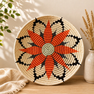 Handmade Round Rattan <b>Placemat</b> Hyacinth <b>Wicker</b> Mat Eco-Friendly Heat Resistant Table Decoration Custom Size - Product Image 4