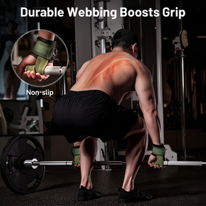 Premium Custom D Ring Wrist <b>Strap</b> Weightlifting Adjustable Durable Best Material Lifting Grip Support Weightlifting Wrist <b>Strap</b> - Product Image 3