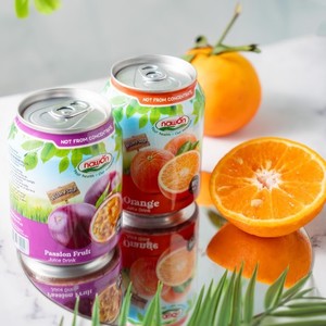Jus de mangue avec pulpe 250ml en conserve NAWON, purée de fruits naturelle, boissons non alcoolisées, vente en gros, HALAL, prix usine - Product Image 3
