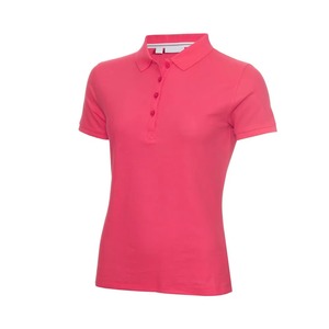 Packs de polos décontractés pour femmes, hauts de golf personnalisés à manches courtes pour femmes, t-shirts à col respirants vierges pour femmes (OEM) - Product Image 2