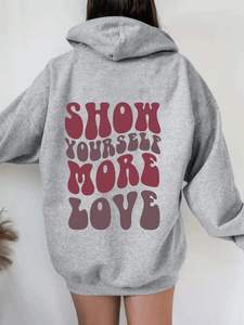 Fabricantes de Ropa OEM, Sudadera con Capucha Personalizada para Hombre, Estilo Y2K, con Estampado Puff, Sudadera Lisa Teñida - Product Image 2