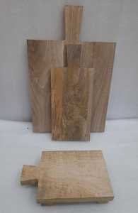 Planche à découper ronde de haute qualité Meilleure qualité Bloc à découper en bois de manguier fabriqué à partir de bois d'acacia - Product Image 5