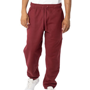 100% Cotton Material <b>Men</b> Sweatpants Lightweight Quickdry Breathable Customized Logo Printing Streetwear Drawstring Closure - Product Image 1