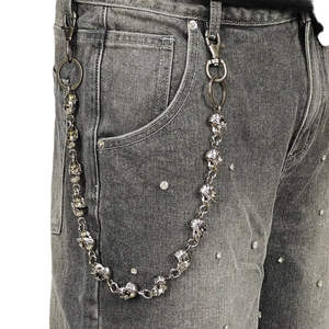 Pantalones Cortos de Mezclilla Ecológicos para Hombre, Diseño Personalizado, 100% Algodón, Color Carbón, Teñido Liso - Product Image 3