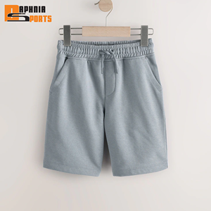 High Quality Men's Joggers Custom Shorts 100% Cotton Lightweight Hip Hop Streetwear Private <b>Label</b> Running Sweat Shorts Men - Product Image 1