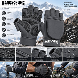 Nouveaux gants de travail et de pêche imperméables et chauds pour l'hiver, double couche, sécurité, pour la chasse, produit du fabricant, gants d'équitation - Product Image 5