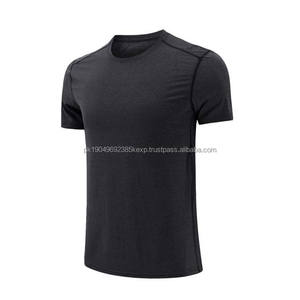 Camisetas Deportivas de Alta Calidad para Hombre, Diseño Personalizado, Algodón, Logotipo Personalizado, Bordado, Impresión, Cuello Redondo, Camiseta Masculina 2026 - Product Image 4