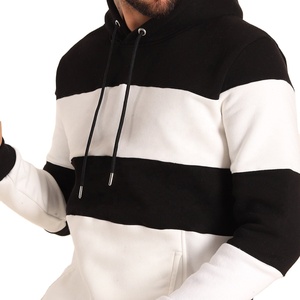 Hoodie à demi-zip surdimensionné imperméable en velours personnalisé avec logo pour homme, hiver 2023 - Clush Sports - Product Image 3