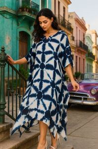 Vestido de Rayón Elegante Estampado Premium para Descanso en Interiores, Elegancia Diaria, Precio de Oferta por Proveedor - Product Image 2