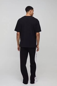 Camiseta oversize para hombre, hombros caídos, corte holgado, estilo boxy, algodón grueso, streetwear, casual, proveedor mayorista, fabricante, alta calidad - Product Image 5