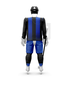 Uniforme de hockey sur glace imprimé avec broderie 3D, tissu antibactérien, vêtements de sport personnalisés pour l'équipe, pour les entraînements, les tournois, les matchs de ligue - Product Image 5