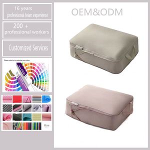 Ensemble de 6 sacs de rangement gratuits, sacs de compression pour organiser les bagages, cubes d'emballage pour les voyages - Product Image 4