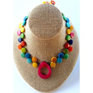 สร้อยคอเรซิ่นทำมือสุดเก๋พร้อมจี้ประดับลูกปัดหลากหลายแบบ - Product Image 5