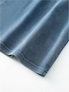 T-shirts pour hommes en coton 100% à manches longues, qualité supérieure, couleur unie, streetwear, hiver, chauds, grandes tailles - Product Image 6