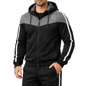 Conjunto Deportivo Casual de Alta Calidad para Hombre - Sudadera con Capucha y Pantalones Transpirables para Uso Diario - Product Image 2