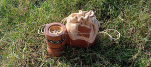 เตาเผาบาคูร์ทำมือจากเปลือกหอยมุก พรีเมียม หรูหรา ที่ใส่ธูปแบบอาหรับ อิสลาม สำหรับตกแต่งในเทศกาลต่างๆ - Product Image 4