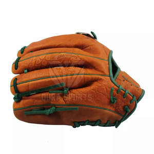 Custom Genuine Leather <b>Baseball</b> Gloves For Adult And Youth Players Soft Comfortable <b>Baseball</b> Mitts For Training - Product Image 4