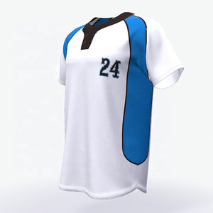 Customized Logo Sportswear Baseball Jersey Two Buttons For Sale <b>Top</b> Manufacture And Supplier Baseball Jersey For Training - Product Image 5