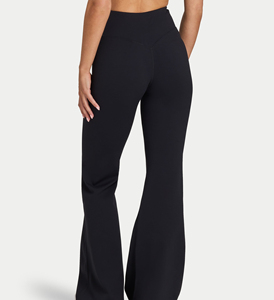 Pantalon de jogging élégant pour femmes - Pantalon de survêtement polyvalent et confortable pour les modes de vie actifs et les tenues décontractées, pantalon évasé personnalisé - Product Image 2