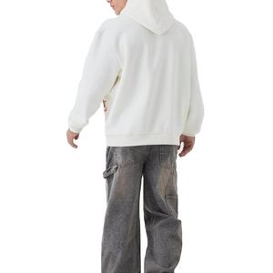 เสื้อฮู้ดดี้สตรีทแวร์เนื้อหนา 500 GSM พิมพ์ลายสกรีนคุณภาพสูง แบบ DTG สำหรับผู้ชายและผู้หญิง - Product Image 3