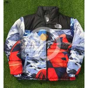 Blouson matelassé sublimé avec logo East Face, nouvelle arrivée, blouson matelassé East-Face pour homme et femme, blousons matelassés East-Face - Product Image 3