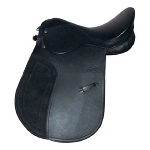 Sillín de polo CC inglés de piel auténtica - Product Image 1