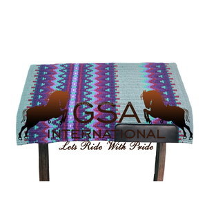 Almohadilla de Silla de Montar Occidental de Lujo 100% Lana, 34x36, Tejida a Mano, para Montar a Caballo y Competición, al Mejor Precio al por Mayor - Product Image 6