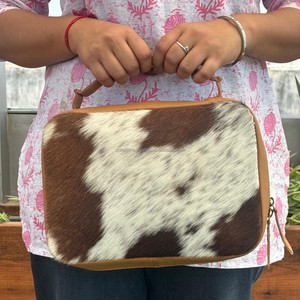 ฝาครอบไบเบิ้ลหนังวัวหรูหราขนาดใหญ่พร้อมซิปเคสไบเบิ้ลสำหรับผู้หญิงและผู้ชาย - Product Image 4