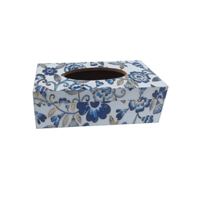 Boîte à mouchoirs en bois imprimée unique pour la maison, distributeur de serviettes décoratif, organiseur de table élégant au prix le plus bas - Product Image 2