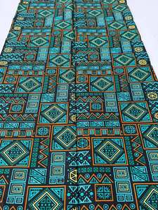 Tela de algodón de cera Africana Kenia personalizada con servicio OEM para proyectos promocionales y de sastrería de diseñadores de moda - Product Image 6