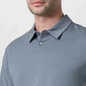 Turn <b>Down</b> Collar Cheap Rate For Bulk Buyers Outdoor Wear 2026 Oversized Relaxed Fit Street Fashion Men T Shirt With Custom Logo - Product Image 2