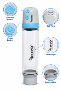 Système d'Érection Automatique Rechargeable par Aspiration ERECT-D - Appareil Électrique Conçu par des Professionnels, Certification CE, Garantie 1 An - Product Image 5