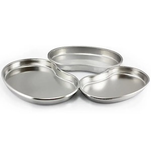 Bandeja Esterilizada de Acero Inoxidable en Forma de Riñón, Recipiente, Frasco, Botella, Pinzas, Accesorio Médico, Dental, Quirúrgico, Cosmético, para Tatuajes - Product Image 1