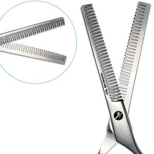 Tijeras de adelgazamiento de cabello de peluquero profesional Tijeras de adelgazamiento profesionales de acero inoxidable de alta calidad al por mayor - Product Image 2