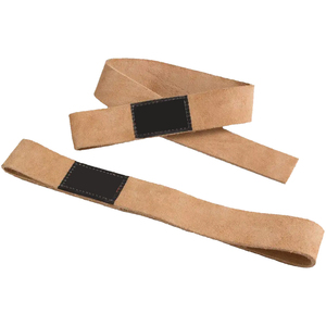 Sangles de musculation en cuir respirant pour l'entraînement, conception personnalisée, vente directe d'usine, prix de gros OEM - Product Image 5