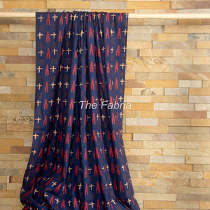 Recién llegado, tela de algodón con estampado de bloques geométricos, Material ligero hecho a mano para ropa de niños, bolsas, cortinas, cubiertas de coche - Product Image 1