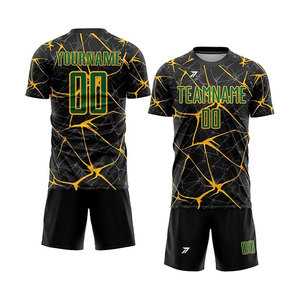 Uniforme de Fútbol de Compresión para Adultos y Jóvenes, 85% Poliéster, 15% Elastano, Jersey Elástico en 4 Direcciones, Absorbe la Humedad, Logotipo Personalizado, OEM, Venta al Por Mayor - Product Image 1