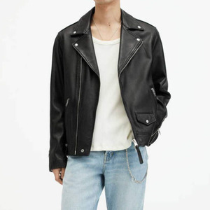 Chaqueta de Cuero de Moda Personalizada de Alta Calidad con Logotipo, 100% Cuero, Precio Económico, Chaquetas de Cuero para Motocicleta y Actividades al Aire Libre - Product Image 1