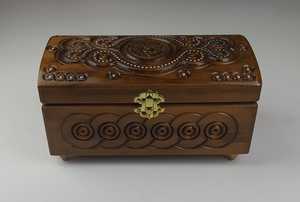 Affordable Premium Wooden Jewelry Storage <b>Box</b> for Rings, <b>Earrings</b>, Necklaces, Bracelets and Special Keepsakes By AALIYAN IMPEX - Product Image 3