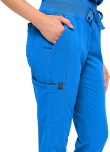 High quality medical scrub <b>set</b> <b>doctor</b> nurse uniform anti bacterial fabric - Product Image 3