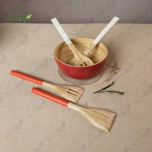 Cuchara de Bambú Clásica Hecha a Mano, Forma Redonda, Tamaño Personalizado, Ecológica, Duradera, Directamente de Vietnam, para Regalos - Product Image 2