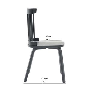 Meravigliose Sedie da Pranzo Windsor in Quercia, Set di 2 per Soggiorno di Villa - Product Image 2
