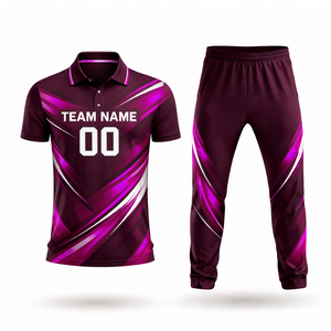 Uniforme de cricket professionnel personnalisé en gros avec logo entièrement sublimé pour hommes - Product Image 2