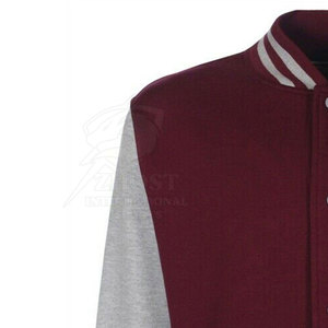 แจ็คเก็ตเลตเตอร์แมนสตรีทแวร์สวมใส่สบายพร้อมกระดุมแป๊ก แจ็คเก็ตเลตเตอร์แมนลำลองทันสมัยสำหรับลุคคนเมือง - Product Image 6