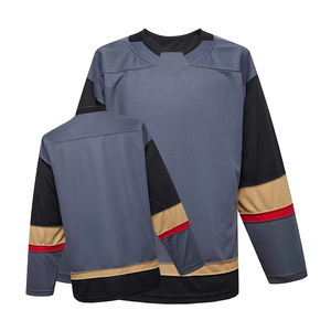 Meilleure vente de vêtements de sport pour hommes, maillot de hockey sur glace, design OEM, fabrication professionnelle, logo personnalisé, maillot de hockey sur glace - Product Image 3