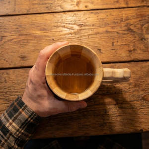 Taza de Café de Madera de Alta Calidad, Diseño Ecológico, Exportación desde India, Precio Más Bajo Garantizado Hoy - Product Image 6
